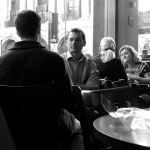 Conversation at Caffe Nero